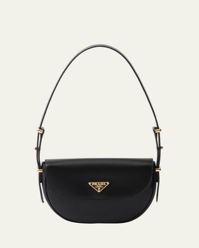 Flap Leather Crossbody Bag